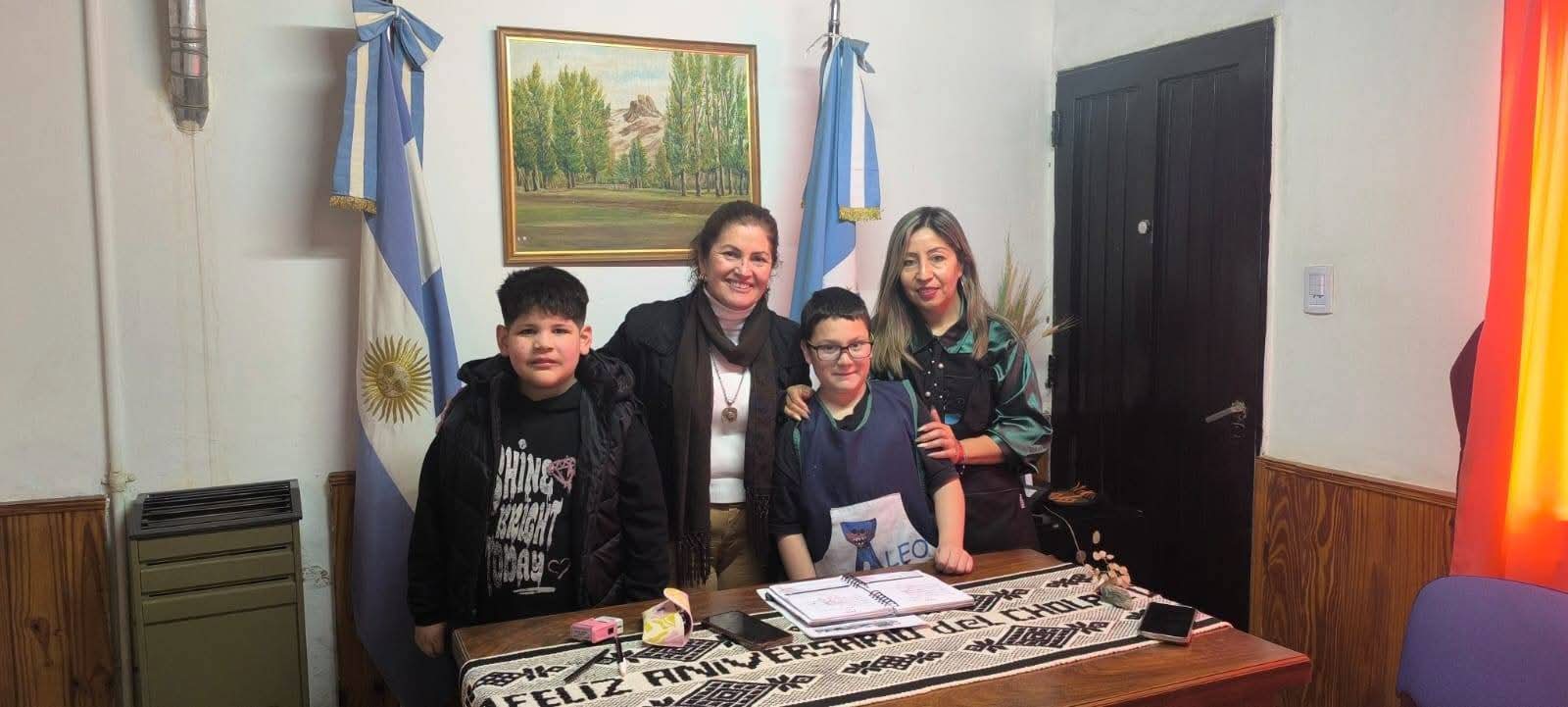 Alumnos de la Escuela 31 de El Cholar