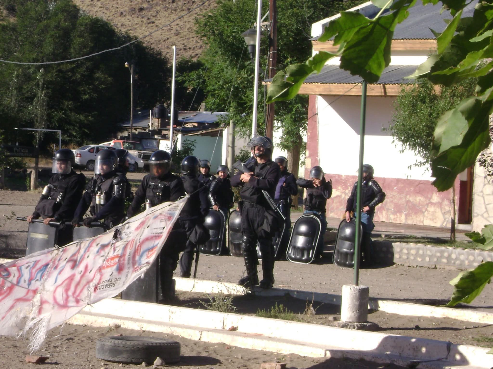 Las Coloradas durante los años del conflicto