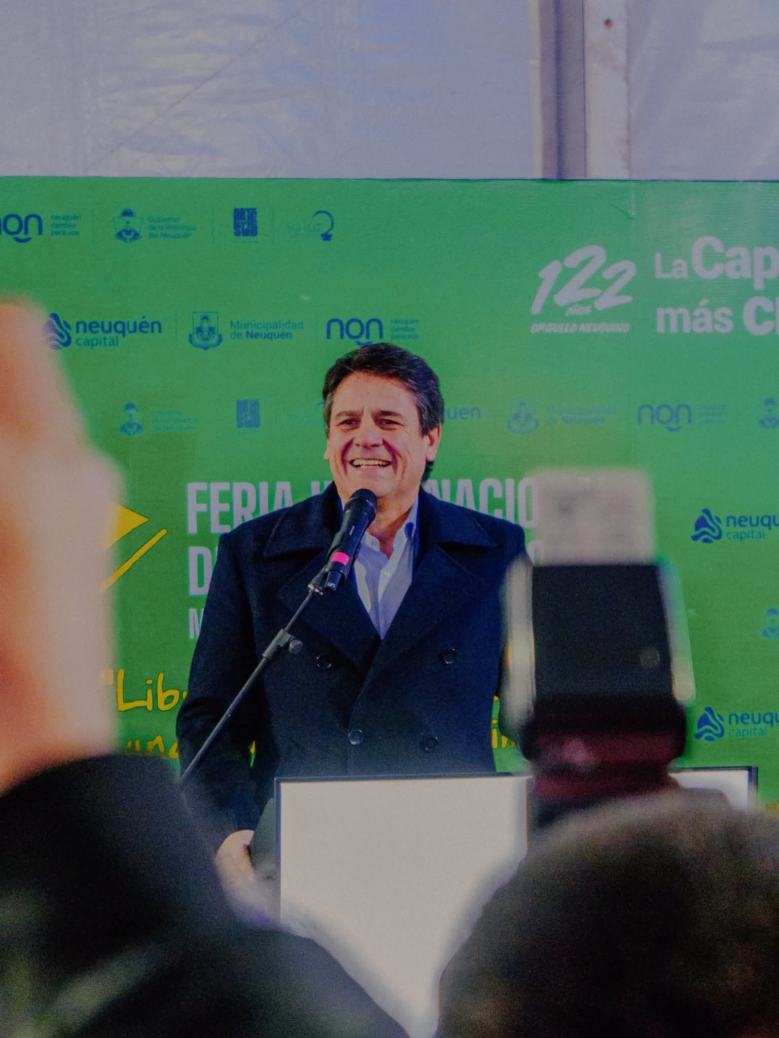 Inauguración de la Feria Internacional del Libro de Neuquén 2026.
