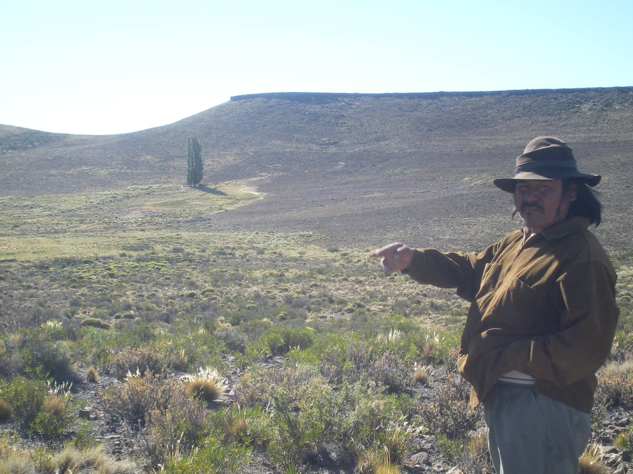 Registro relacionado con la historia de la familia Huilcán