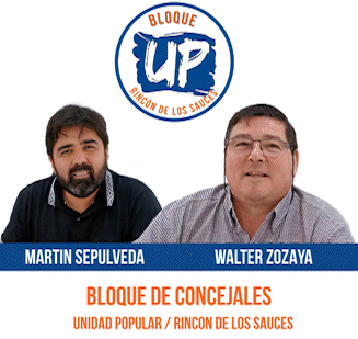 Publicidad Bloque UP Rincón de los Sauces